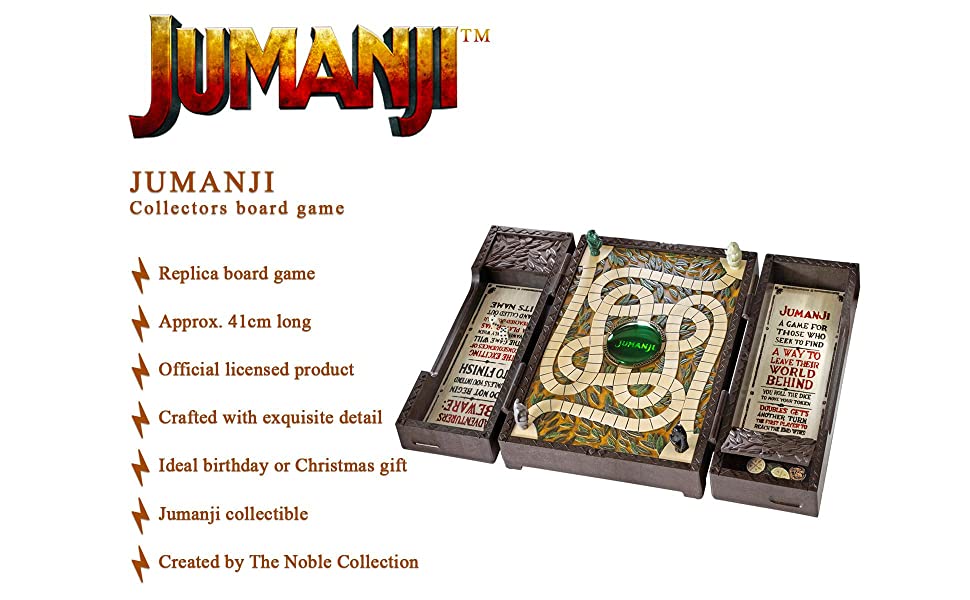 The Noble Collection Jumanji Collectors Board Game