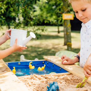Sandpit;Junior;Children;Kids;Sand;Water;Play;Outdoor;Wooden;Toy
