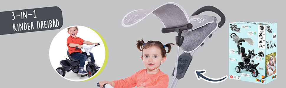 Baby Driver Comfort Titanium