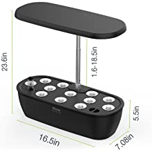 extendable light rod and big water tank