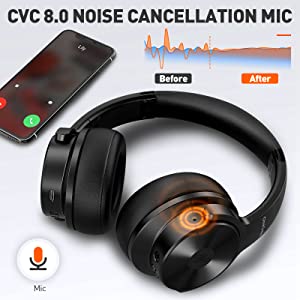 oneodio wireless bluetooth noise cancelling headphones