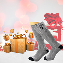 Heated socks