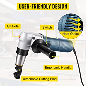 nibblers for cutting metal