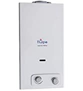 TTulpe TTIB1437 Propane Gas Water Heater Indoor B-14 P37 Eco, 1.5 V, White