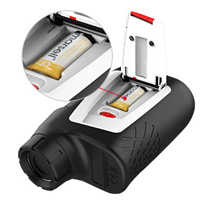 MILESEEY golf range finder battery