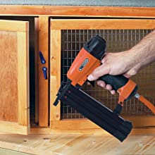 fencing nail gun, skirting board, door frames