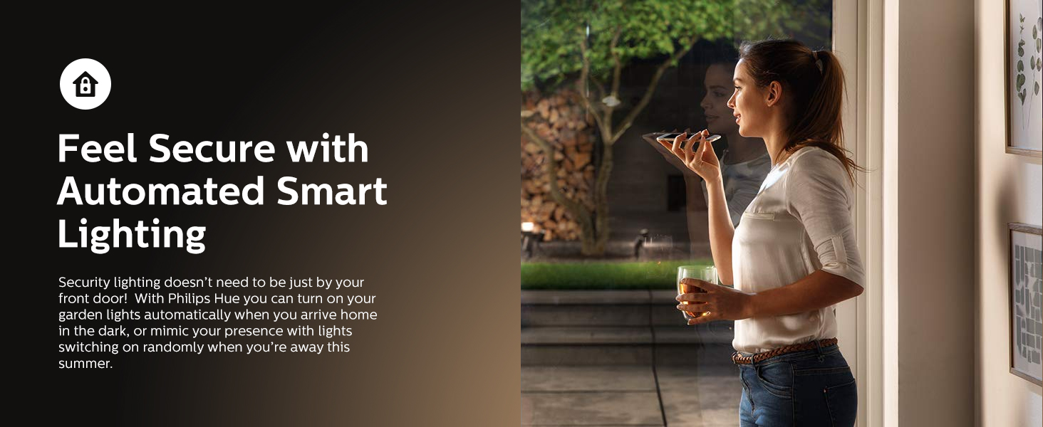 Philips Feel Secure with Smart Automated Lighting