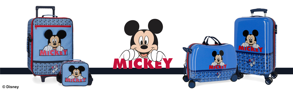 Suitcase, luggage, Mickey Mouse collection, backpacks and travel accessories, kids suitcase, Disney