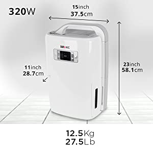 Duronic, dehumidifier, humidifier, moisture, damp, mould, laundry, dry, air, allergy, allergies,