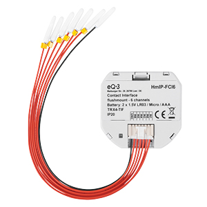 Homematic IP switching meter actuator, flush-mounted