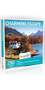 Charming Escape Smartbox by Buyagift, gifts for couples, gifts for women, christmas gift