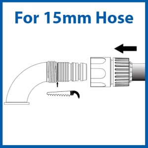 Attaching hose to Jet Pump