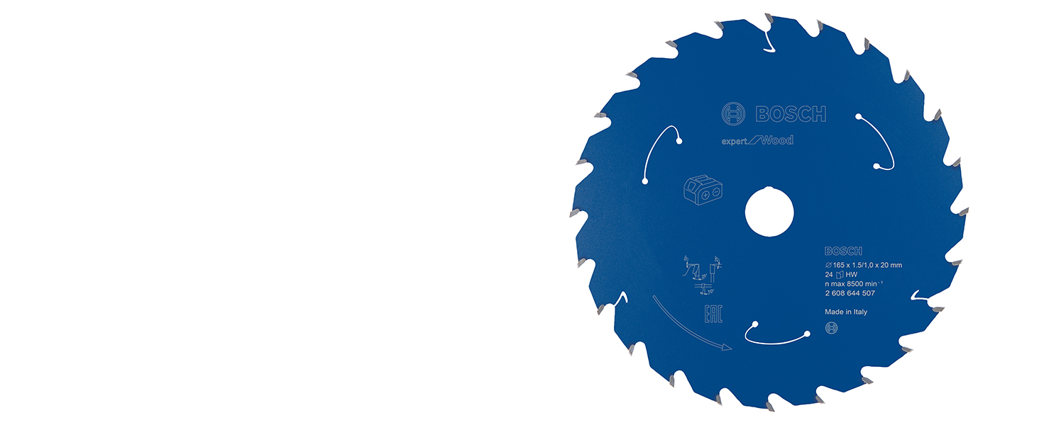 Bosch Professional, stainless steel, circular saw blade, saw blade, wood, cordless, circular saw