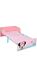 Girls minnie mouse toddler bed