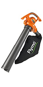 Flymo PowerVac 3000 Electric Garden Blower Vac, 3000W