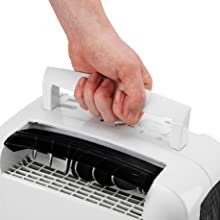 You may want to move the dehumidifier from room to room.