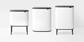 bo touch bins; brabantia bins; brabantia kitchen bins; large bins; soft-touch bin