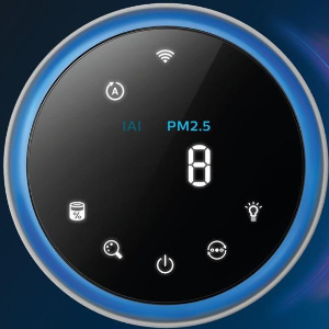 Colour-coded air quality