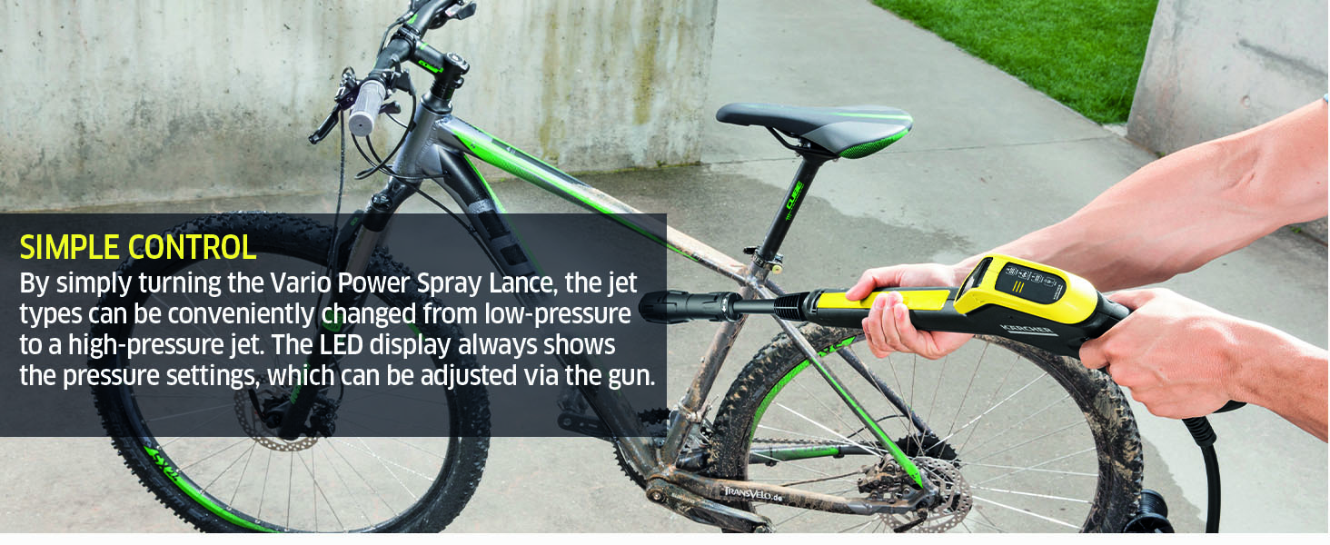 kärcher pressure washer smart home power control jet wash hydroshot