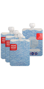 reusable food pouches 250ml