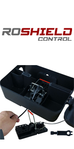 Roshield rat trap box kit with professional quality rat trap