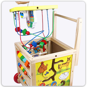 Baby Walker Wooden Toddler Toys