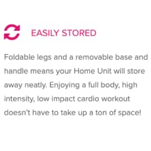boogie bounce jump fitness rebound rebounding rebounder adult exercise handle safety stability