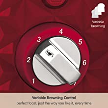 Morphy Richards Red Vector 4 Slice Toaster 248133