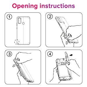 mobile phone open instructions