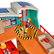 Fireman Sam, XXL station, fire station, light, sound, car, jupiter, playset, firefighter.