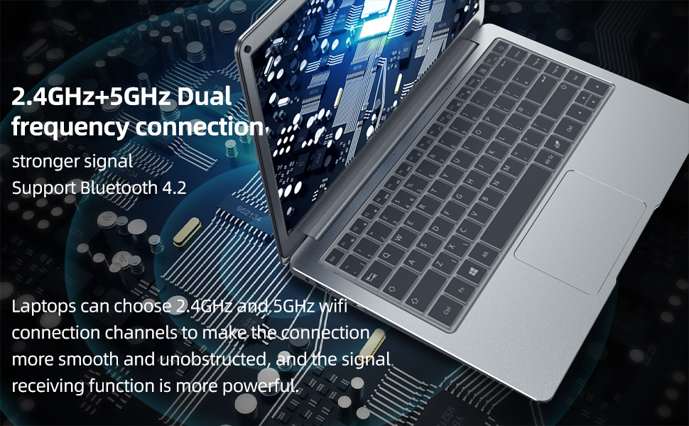 dual frequency connection laptop