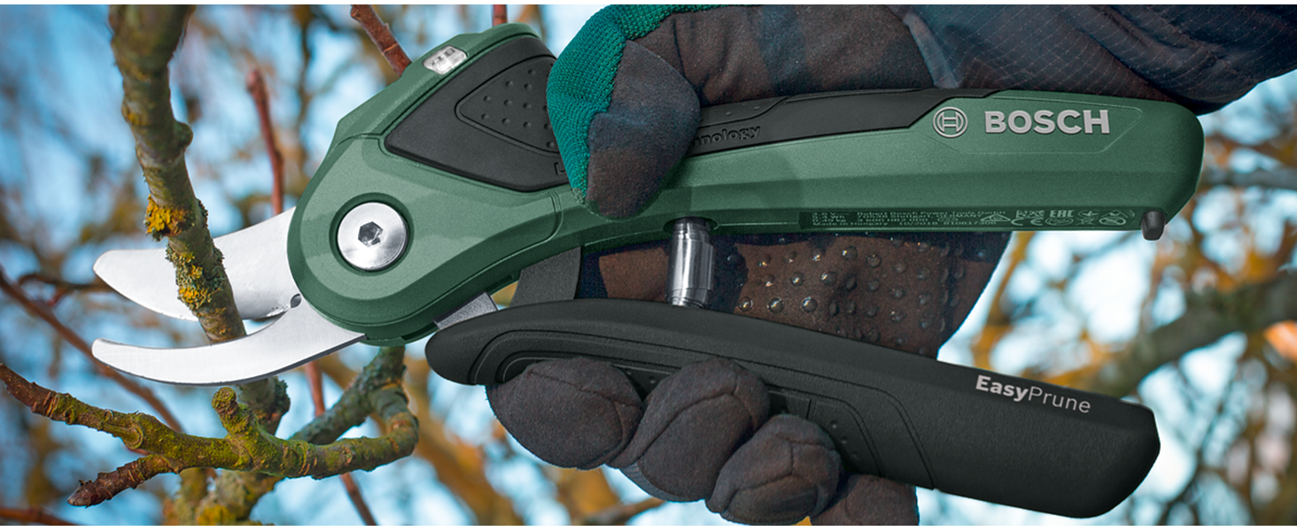 bosch easy prune;garden shears;cordless secateurs