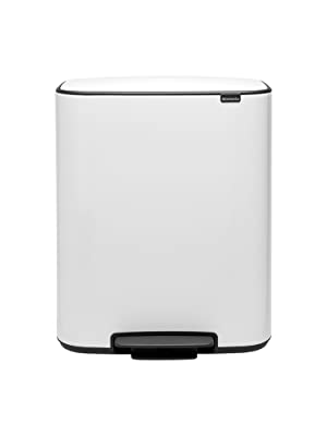 Bo Pedal; separate waste; recycling; bin; kitchen bin; pedal bin