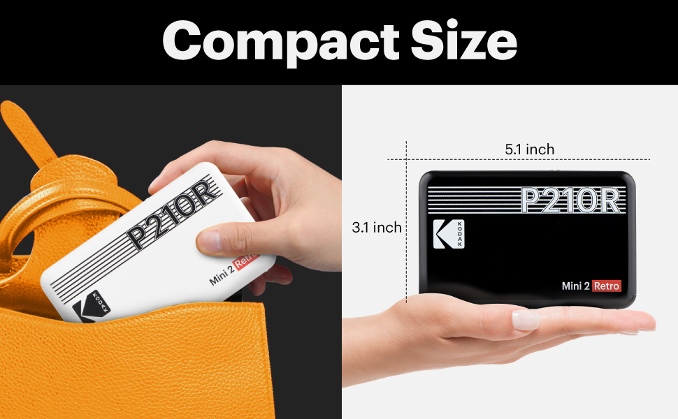 Kodak Mini 2 Retro Instant Polaroid Photo Printer