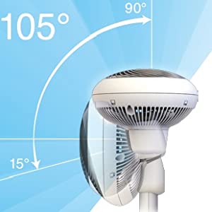 woozoo, circulator, DC, iris ohyama, plastic