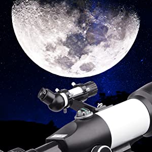 BEBANG Telescope beginner Adults Kid 70mm astronomy Refractor Moon Planet Christmas birthday gift