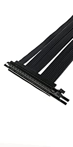 PCIEXT express extension riser cable connector adapter PCI PCIE ribbon gpu vga graphics extender