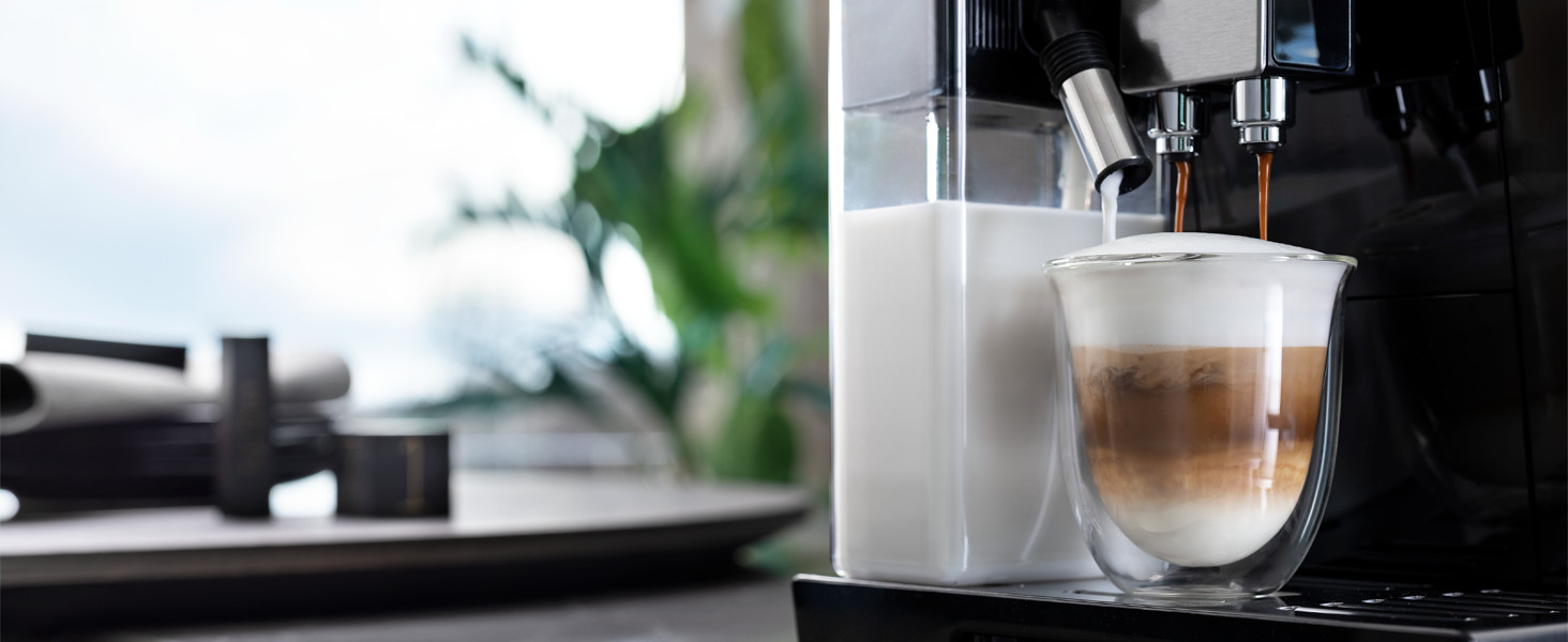 Eletta bean to cup coffee machine espresso flat white latte