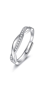 Adjustable Knot Ring