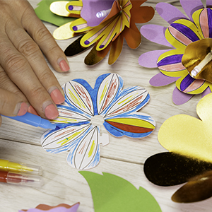 Galt Flower Lights Making Shot