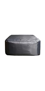 CleverSpa Universal Small Square – To Fit Hot Tubs Up To 140 x 140cms