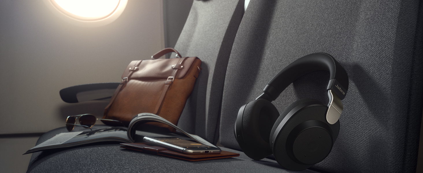 Jabra Elite 85h Wireless Noise-Canceling Headphones Over Ear Bluetooth Rain & Water Resistant