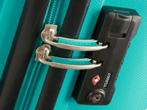 TSA Lock; Bon Air; Suitcase; American Tourister