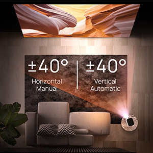 4D keystone correction