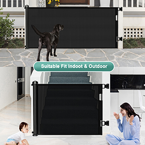 retractable baby gate