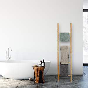 bathroom towel ladder