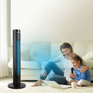 38-inch oscillating cooling tower fan 36 inch tower fan powerful 30-inch fan tower 40