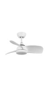 28in white ceilng fan white for kid's room