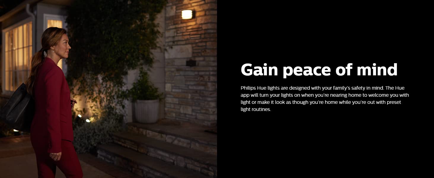 Philips Hue - Gain peace of mind