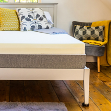 4 inch memory foam mattress topper with cover